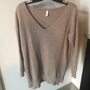 Tan sweater